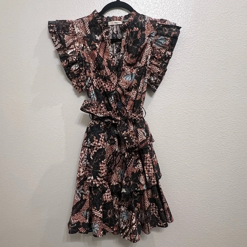 Ulla Johnson Honoria Batik Poplin Dress - Picture 2 of 10